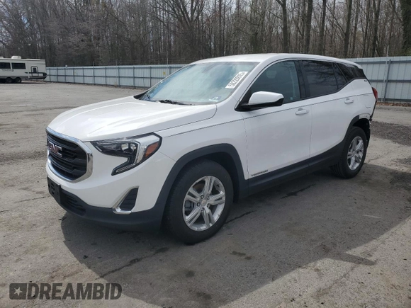 2019 GMC Terrain SLE with VIN 3GKALMEV6KL372086, listed as a Copart auction lot 50228815 with 66,085 mi miles and Salvage Title. Bid and sale history available at carsss.com. Image 1.