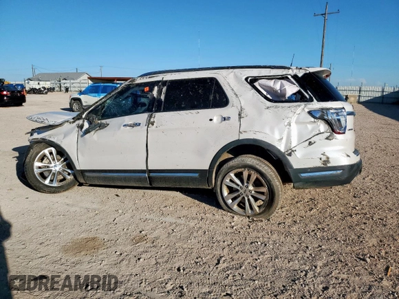 2018 Ford Explorer Limited z VIN 1FM5K7F83JGC70270, wystawiony jako Copart lot #59527435 z przebiegiem 92 104 mil mil oraz Nie do naprawy • Non repairable. Historia ofert i sprzedaży dostępna na DreamBid. Obrazek 2.