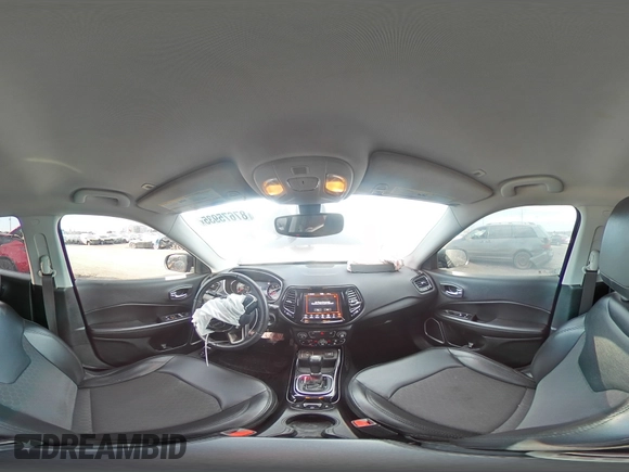 2019 Jeep Compass Altitude with VIN 3C4NJCBBXKT782364, listed as a Copart auction lot 87675935 with 89,121 mi miles and Salvage Title. Bid and sale history available at carsss.com. Image 14.