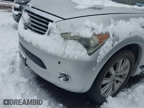 2011 Infiniti QX56 7-passenger with VIN JN8AZ2NF5B9504145, listed as a IAAI auction lot 41494485 with Not Provided miles and . Bid and sale history available at DreamBid. Image 6.