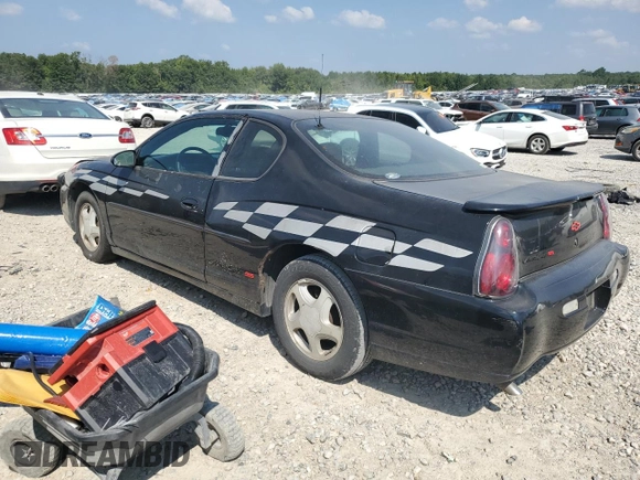 2002 Chevrolet Monte Carlo SS with VIN 2G1WX15K029227843, listed as a Copart auction lot 67503274 with 219,394 mi miles and Clean Title. Bid and sale history available at carsss.com. Image 2.
