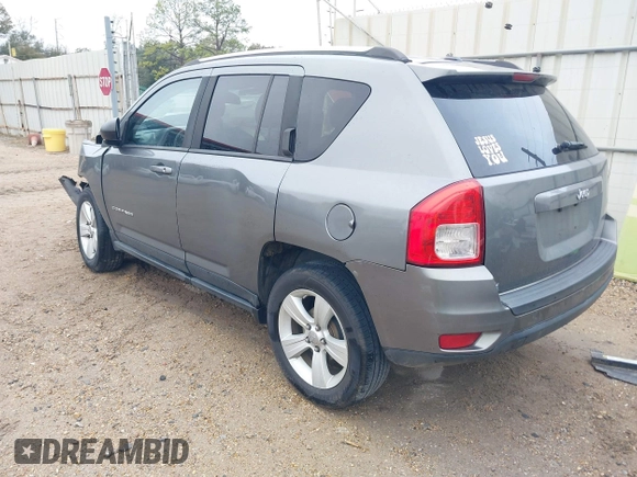 2012 Jeep Compass Sport with VIN 1C4NJCBB7CD664599, listed as a IAAI auction lot 41180829 with 144,909 mi miles. Bid and sale history available at carsss.com. Image 3.