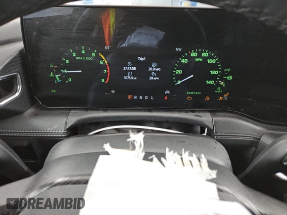 2024 Ford Mustang EcoBoost с VIN 1FA6P8TH9R5120729, выставлен на аукционе Copart как лот 60975075 с пробегом 24 427 миль миль и Списание • Salvage title. История ставок и продаж доступна на DreamBid. Изображение 9.