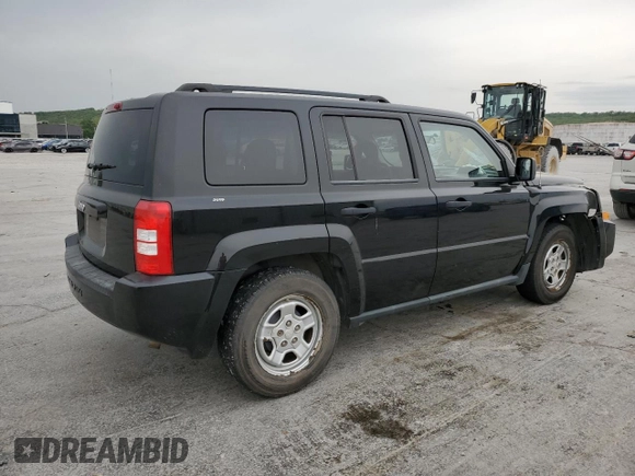 2008 Jeep Patriot Sport z VIN 1J8FT280X8D534394, wystawiony jako Copart lot #53935575 z przebiegiem 122 836 mil mil oraz Szkoda całkowita • Salvage title. Historia ofert i sprzedaży dostępna na DreamBid. Obrazek 3.