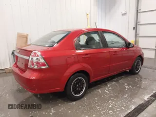 2009 Chevrolet Aveo 1LT with VIN KL1TD56E19B612668, listed as a IAAI auction lot 42136750 with 110,933 mi miles and . Bid and sale history available at DreamBid. Image 4.