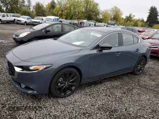 2024 Mazda 3 S Carbon Edition with VIN 3MZBPBCM2RM420137, listed as a Copart auction lot 76494174 with 3,714 mi miles and Salvage Title. Bid and sale history available at DreamBid. Image 1.