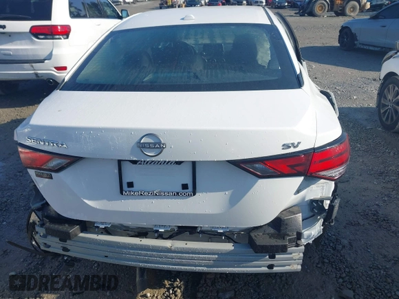 2024 Nissan Sentra SV z VIN 3N1AB8CV2RY218063, wystawiony jako IAAI lot #41974150 z przebiegiem 14 276 mil mil oraz . Historia ofert i sprzedaży dostępna na DreamBid. Obrazek 16.