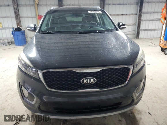 2016 Kia Sorento EX with VIN 5XYPH4A1XGG127350, listed as a Copart auction lot 47289315 with 135,684 mi miles and Clean Title. Bid and sale history available at carsss.com. Image 5.