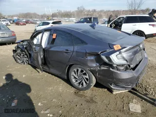 2018 Honda Civic Sedan EX with VIN 2HGFC2F70JH583511, listed as a Copart auction lot 46506235 with 32,571 mi miles and Salvage Title. Bid and sale history available at carsss.com. Image 2.