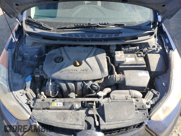 2013 Hyundai Elantra Coupe GS PZEV with VIN KMHDH6AE2DU001622, listed as a Copart auction lot 83233254 with 209,129 mi miles and Salvage Title. Bid and sale history available at carsss.com. Image 11.