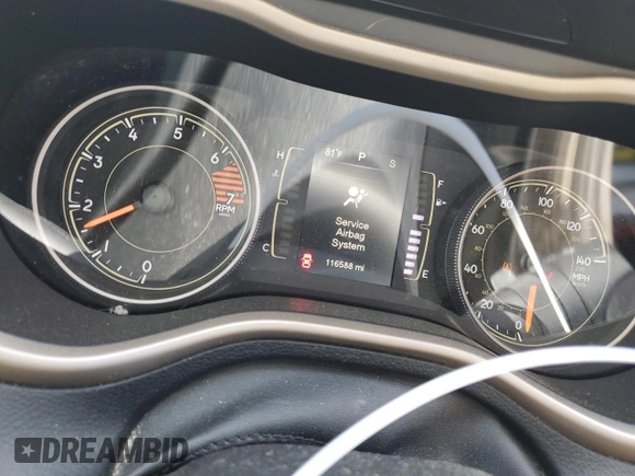 2016 Jeep Cherokee Sport with VIN 1C4PJLAB8GW375994, listed as a Copart auction lot 55962775 with 116,588 mi miles and Salvage title. Bid and sale history available at DreamBid. Image 9.