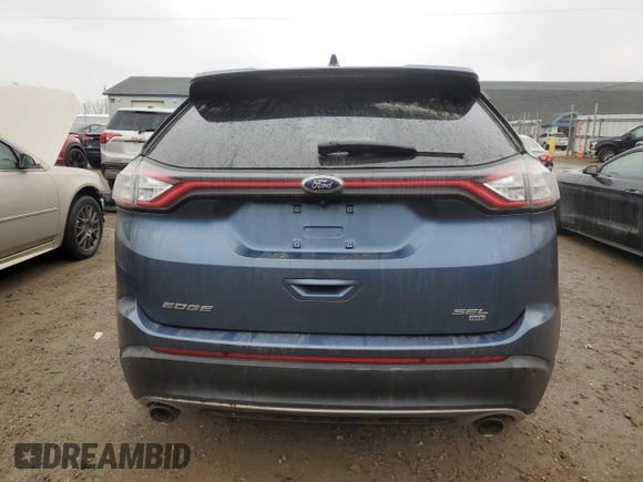 2018 Ford Edge SEL with VIN 2FMPK4J89JBC26019, listed as a Copart auction lot 84262604 with 94,472 mi miles and Clean Title. Bid and sale history available at carsss.com. Image 6.