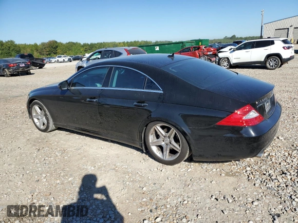 2009 Mercedes-Benz CLS 550 with VIN WDDDJ72X99A147500, listed as a Copart auction lot 74276374 with 73,957 mi miles and Salvage title. Bid and sale history available at DreamBid. Image 2.