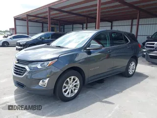 2019 Chevrolet Equinox LT with VIN 2GNAXKEV3K6197523, listed as a IAAI auction lot 42392477 with 63,218 mi miles and . Bid and sale history available at DreamBid. Image 2.