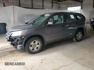 2013 Honda CR-V LX with VIN 3CZRM3H3XDG702155, listed as a Copart auction lot 55930555 with 77,938 mi miles and Salvage title. Bid and sale history available at DreamBid. Image 1.