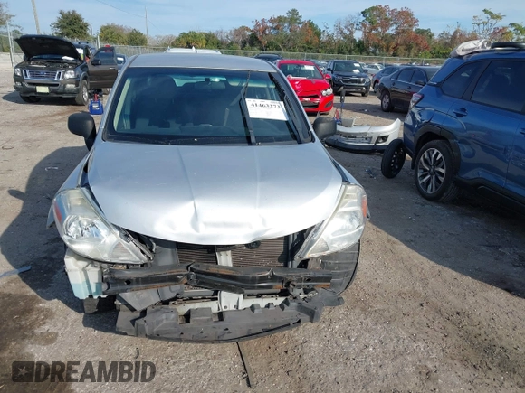 2010 Nissan Versa 1.6 with VIN 3N1CC1AP5AL422567, listed as a IAAI auction lot 41463273 with 167,038 mi miles. Bid and sale history available at carsss.com. Image 13.