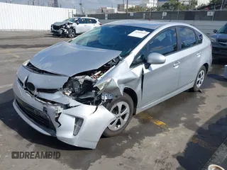 2013 Toyota Prius One with VIN JTDKN3DU1D1730931, listed as a IAAI auction lot 41549315 with 162,741 mi miles. Bid and sale history available at carsss.com. Image 2.