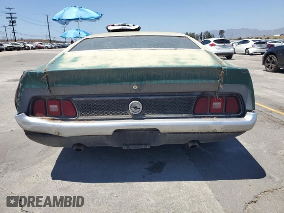 1971 Ford Mustang z VIN 1F05J133031, wystawiony jako Copart lot #56370275 z przebiegiem 14 342 mil mil oraz Czysty tytuł • Clean title. Historia ofert i sprzedaży dostępna na DreamBid. Obrazek 6.