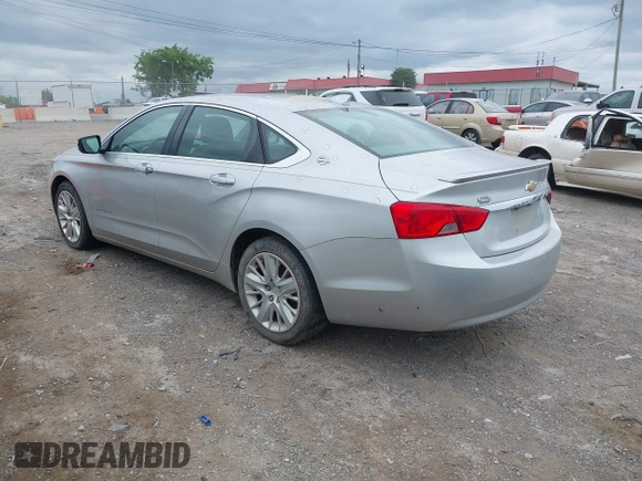 2015 Chevrolet Impala LS с VIN 2G11Z5SLXF9142202, выставлен на аукционе IAAI как лот 42412342 с пробегом 84 480 миль миль и . История ставок и продаж доступна на DreamBid. Изображение 3.