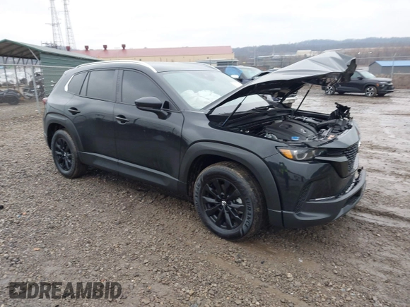 2024 Mazda CX-50 S Select with VIN 7MMVABAM9RN235769, listed as a IAAI auction lot 41183413 with 972 mi miles and . Bid and sale history available at DreamBid. Image 1.