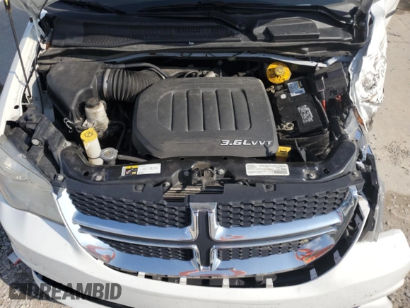 2016 Dodge Grand Caravan SE with VIN 2C4RDGBG8GR278711, listed as a Copart auction lot 51496885 with 91,810 mi miles and Non Repairable. Bid and sale history available at DreamBid. Image 12.