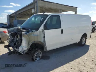 2021 Chevrolet Express Cargo с VIN 1GCWGAF73M1242040, выставлен на аукционе Copart как лот 41589245 с пробегом 41 195 миль миль и Списание • Salvage title. История ставок и продаж доступна на DreamBid. Изображение 1.