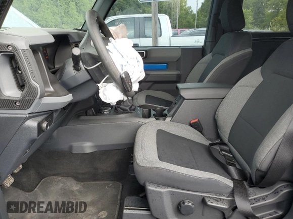 2023 Ford Bronco with VIN 1FMDE5AH5PLB24970, listed as a Copart auction lot 78403864 with 6,449 mi miles and Salvage Title. Bid and sale history available at DreamBid. Image 7.