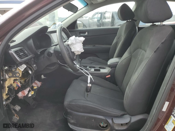 2018 Kia Optima LX with VIN 5XXGT4L39JG189332, listed as a Copart auction lot 50582425 with 137,937 mi miles and Salvage Title. Bid and sale history available at carsss.com. Image 7.