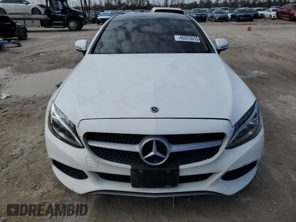 2018 Mercedes-Benz C 300 with VIN WDDWJ4JBXJF670349, listed as a Copart auction lot 45375515 with 98,207 mi miles and Clean Title. Bid and sale history available at carsss.com. Image 5.