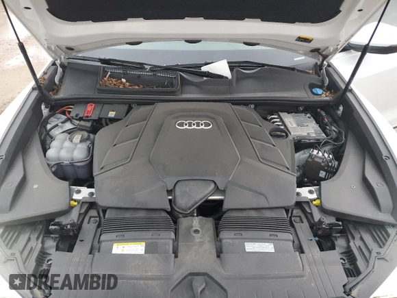 2022 Audi Q8 Prestige with VIN WA1FVBF17ND009814, listed as a Copart auction lot 83627874 with 16,294 mi miles and Salvage Title. Bid and sale history available at carsss.com. Image 11.