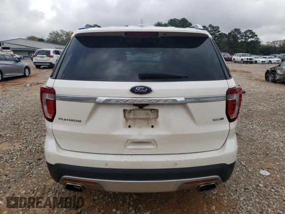 2016 Ford Explorer Platinum with VIN 1FM5K8HT2GGD09401, listed as a Copart auction lot 49823085 with 170,361 mi miles and Salvage Title. Bid and sale history available at DreamBid. Image 6.