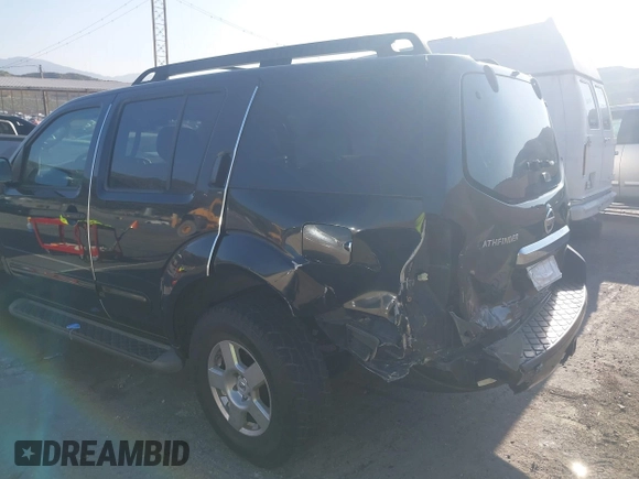 2008 Nissan Pathfinder S with VIN 5N1AR18U18C632115, listed as a IAAI auction lot 41979099 with 126,915 mi miles. Bid and sale history available at carsss.com. Image 3.