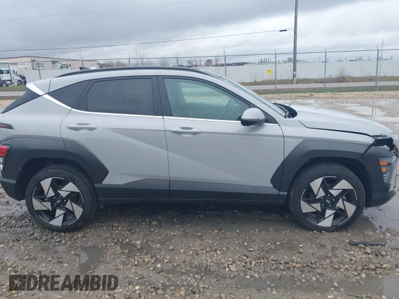 2024 Hyundai Kona Limited with VIN KM8HECA33RU040170, listed as a IAAI auction lot 42116620 with 6,810 mi miles and . Bid and sale history available at carsss.com. Image 13.