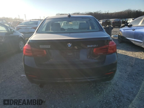 2016 BMW 3 Series 320i with VIN WBA8A9C55GK617725, listed as a Copart auction lot 88348055 with 121,746 mi miles and Salvage Title. Bid and sale history available at carsss.com. Image 6.