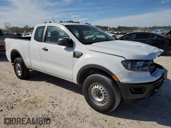 2023 Ford Ranger XL with VIN 1FTER1EH6PLE05482, listed as a Copart auction lot 49605045 with 24,422 mi miles and Salvage title. Bid and sale history available at DreamBid. Image 4.