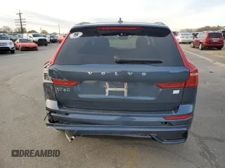 2024 Volvo XC60 Recharge Plug-In Hybrid Ultimate Dark Theme with VIN YV4H60DMXR1743817, listed as a Copart auction lot 81370944 with 5,279 mi miles and Salvage Title. Bid and sale history available at carsss.com. Image 6.