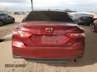 2020 Toyota Camry LE with VIN 4T1C11AK9LU916474, listed as a Copart auction lot 48053055 with 137,210 mi miles and Clean Title. Bid and sale history available at carsss.com. Image 6.
