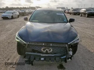 2019 Infiniti QX50 Luxe with VIN 3PCAJ5M12KF133509, listed as a Copart auction lot 57628305 with 52,127 mi miles and Salvage title. Bid and sale history available at DreamBid. Image 5.