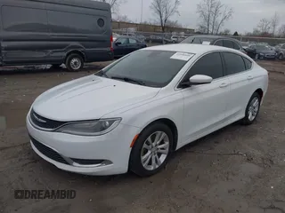 2015 Chrysler 200 Limited with VIN 1C3CCCAB8FN675942, listed as a IAAI auction lot 41956660 with 121,441 mi miles. Bid and sale history available at carsss.com. Image 2.