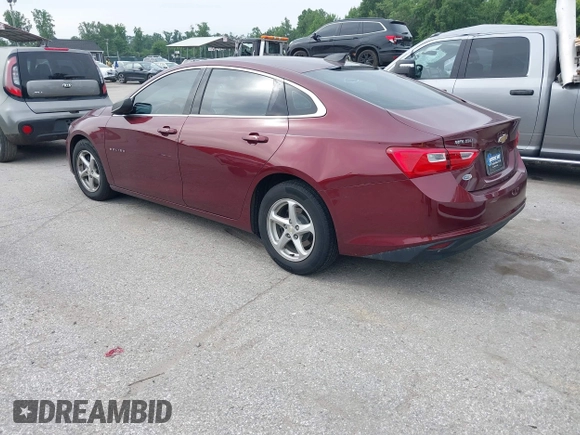 2016 Chevrolet Malibu LS z VIN 1G1ZB5ST5GF278916, wystawiony jako IAAI lot #42352644 z przebiegiem 169 155 mil mil oraz . Historia ofert i sprzedaży dostępna na DreamBid. Obrazek 3.