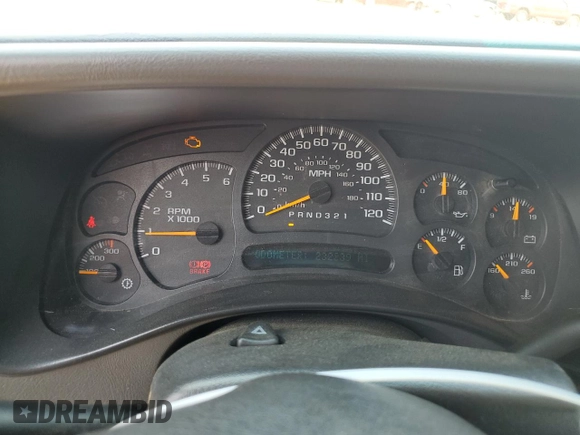 2004 Chevrolet Avalanche Z66 with VIN 3GNEC12T34G123181, listed as a Copart auction lot 59586215 with 232,239 mi miles and Salvage title. Bid and sale history available at DreamBid. Image 9.