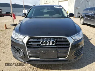 2018 Audi Q3 Premium with VIN WA1ECCFS0JR017413, listed as a Copart auction lot 62832335 with 112,795 mi miles and Salvage title. Bid and sale history available at DreamBid. Image 5.