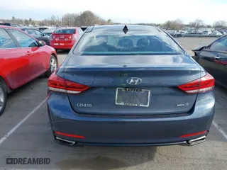 2015 Hyundai Genesis 3.8L with VIN KMHGN4JE6FU037519, listed as a IAAI auction lot 41743242 with 196,098 mi miles. Bid and sale history available at carsss.com. Image 16.