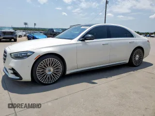 2022 Mercedes-Benz S 580 с VIN W1K6G7GB6NA098643, выставлен на аукционе Copart как лот 60996695 с пробегом 48 976 миль миль и Чистый • Clean title. История ставок и продаж доступна на DreamBid. Изображение 1.