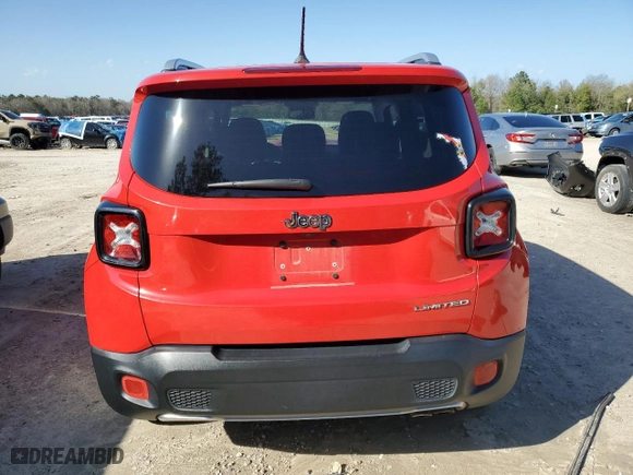 2016 Jeep Renegade Limited with VIN ZACCJADT3GPD67953, listed as a Copart auction lot 47526425 with 136,862 mi miles and Salvage Title. Bid and sale history available at carsss.com. Image 6.