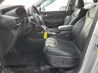 2020 Hyundai Santa Fe Limited with VIN 5NMS5CAA3LH174698, listed as a Copart auction lot 45596365 with 58,338 mi miles and Salvage Title. Bid and sale history available at carsss.com. Image 7.
