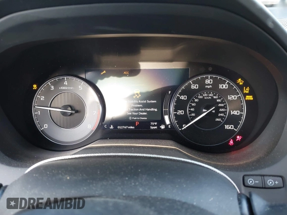 2021 Acura RDX Technology with VIN 5J8TC1H55ML018431, listed as a IAAI auction lot 41719700 with 12,767 mi miles and . Bid and sale history available at DreamBid. Image 7.