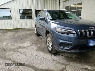 2020 Jeep Cherokee Latitude with VIN 1C4PJMCX4LD548236, listed as a Copart auction lot 51215994 with 65,381 mi miles and Salvage Title. Bid and sale history available at carsss.com. Image 12.