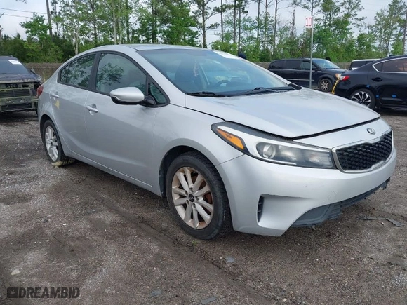 2017 Kia Forte LX with VIN 3KPFL4A74HE021974, listed as a IAAI auction lot 41939812 with 208,544 mi miles. Bid and sale history available at carsss.com. Image 1.