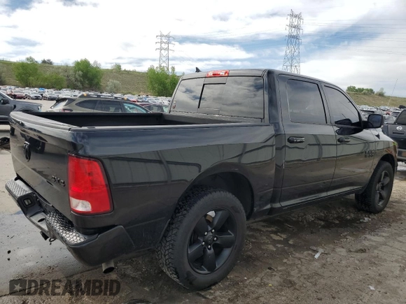2018 Ram 1500 Big Horn z VIN 1C6RR7LG4JS170955, wystawiony jako Copart lot #56495005 z przebiegiem 113 549 mil mil oraz Szkoda całkowita • Salvage title. Historia ofert i sprzedaży dostępna na DreamBid. Obrazek 3.